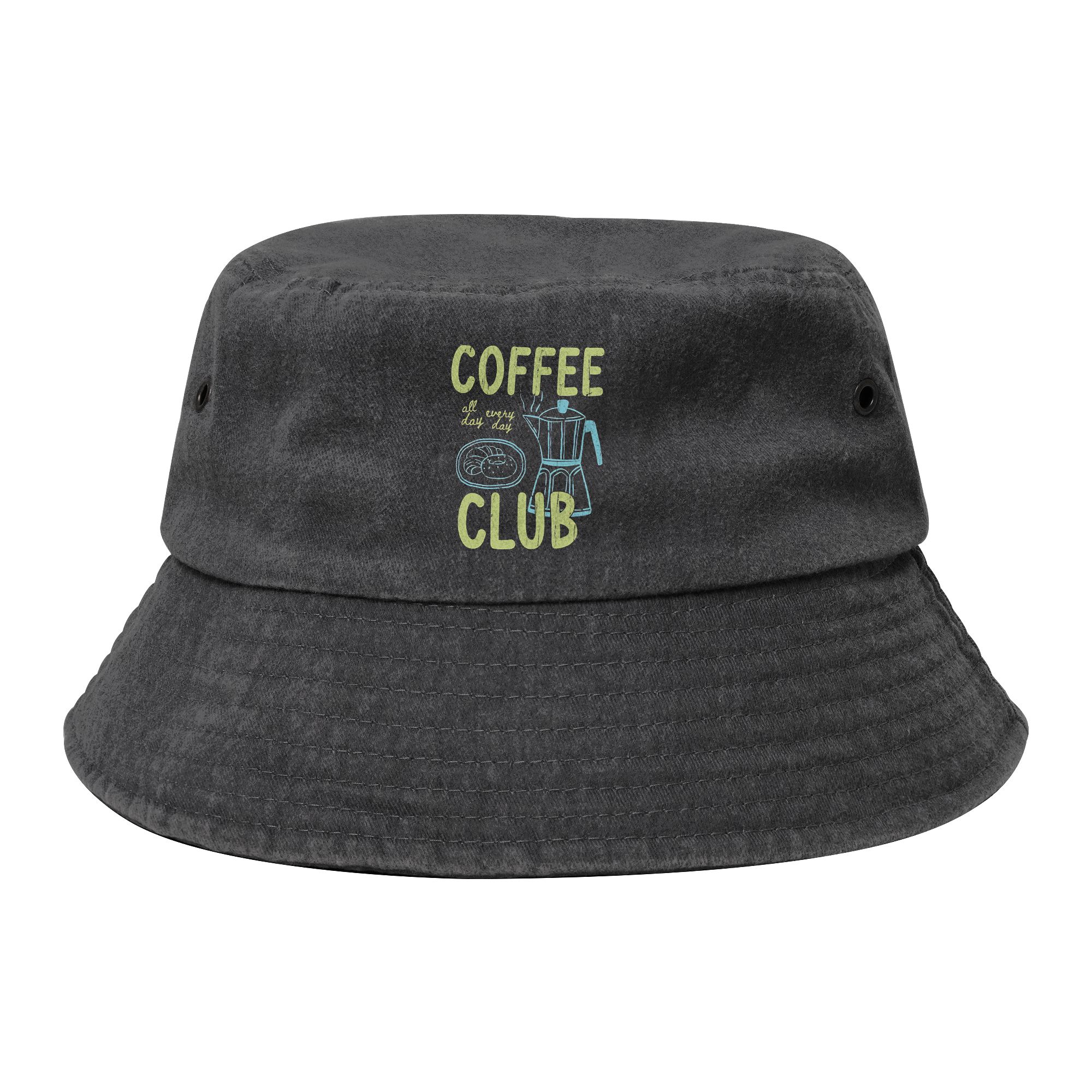 Outdoor Sport Club - Topi Bucket Coffee Club Lover Unisex,