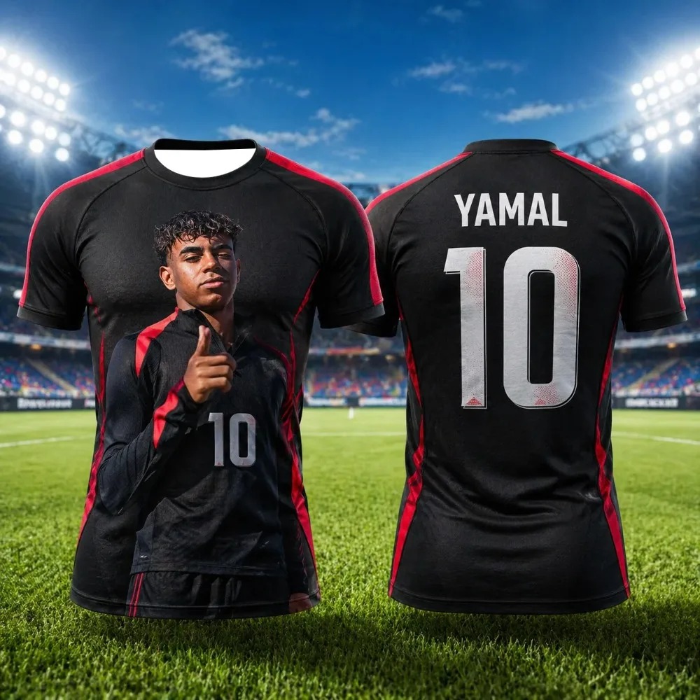 Outdoor Sport Club - Kaos Sepak Bola Pria Summer 3D