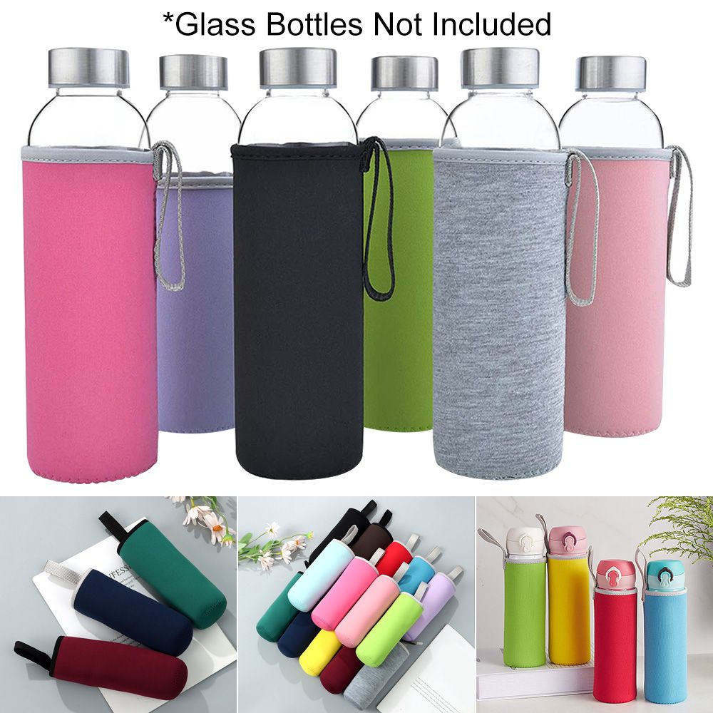 Outdoor Sport Glass Water Bottle - Tas Olahraga Luar Ruangan, Sarung Botol