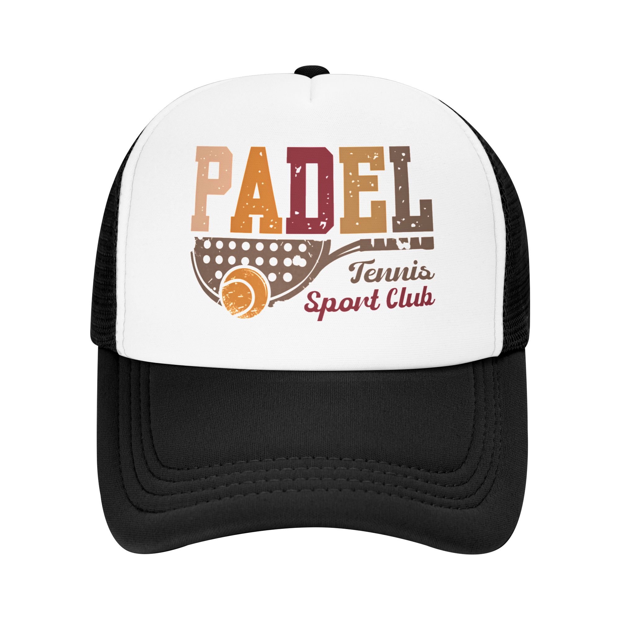 Outdoor Sport Club - Topi Trucker Klub Olahraga Tenis Padel