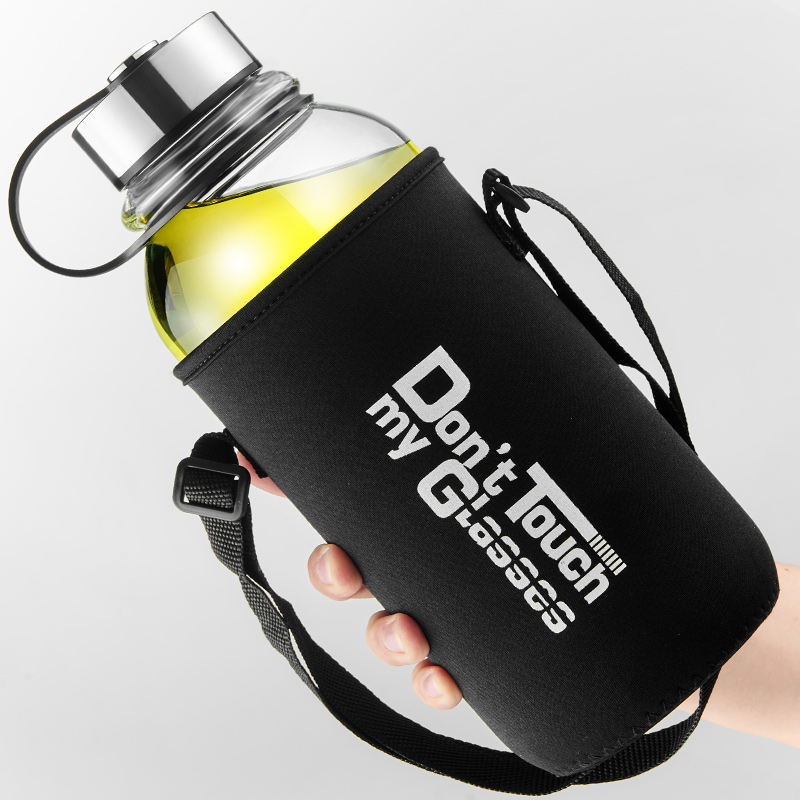GIANXI botol air kaca kapasita - Outdoor Sport Glass Water Bottle ulasan dan harga