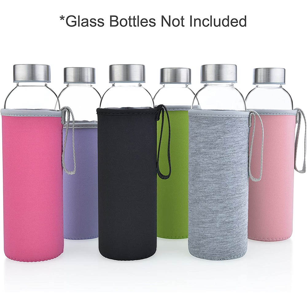 Sarung botol kaca portabel, un - Outdoor Sport Glass Water Bottle ulasan dan harga