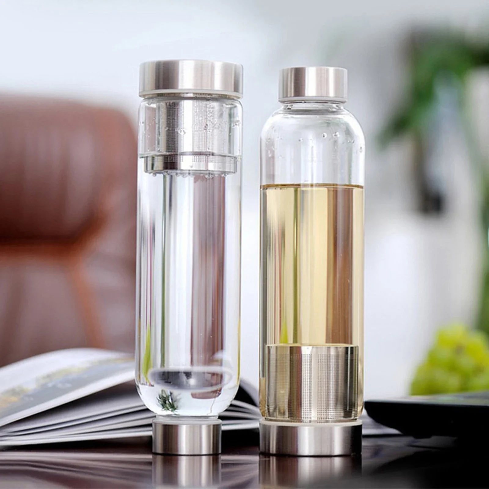 Botol Air Olahraga Kaca dengan - Outdoor Sport Glass Water Bottle ulasan dan harga