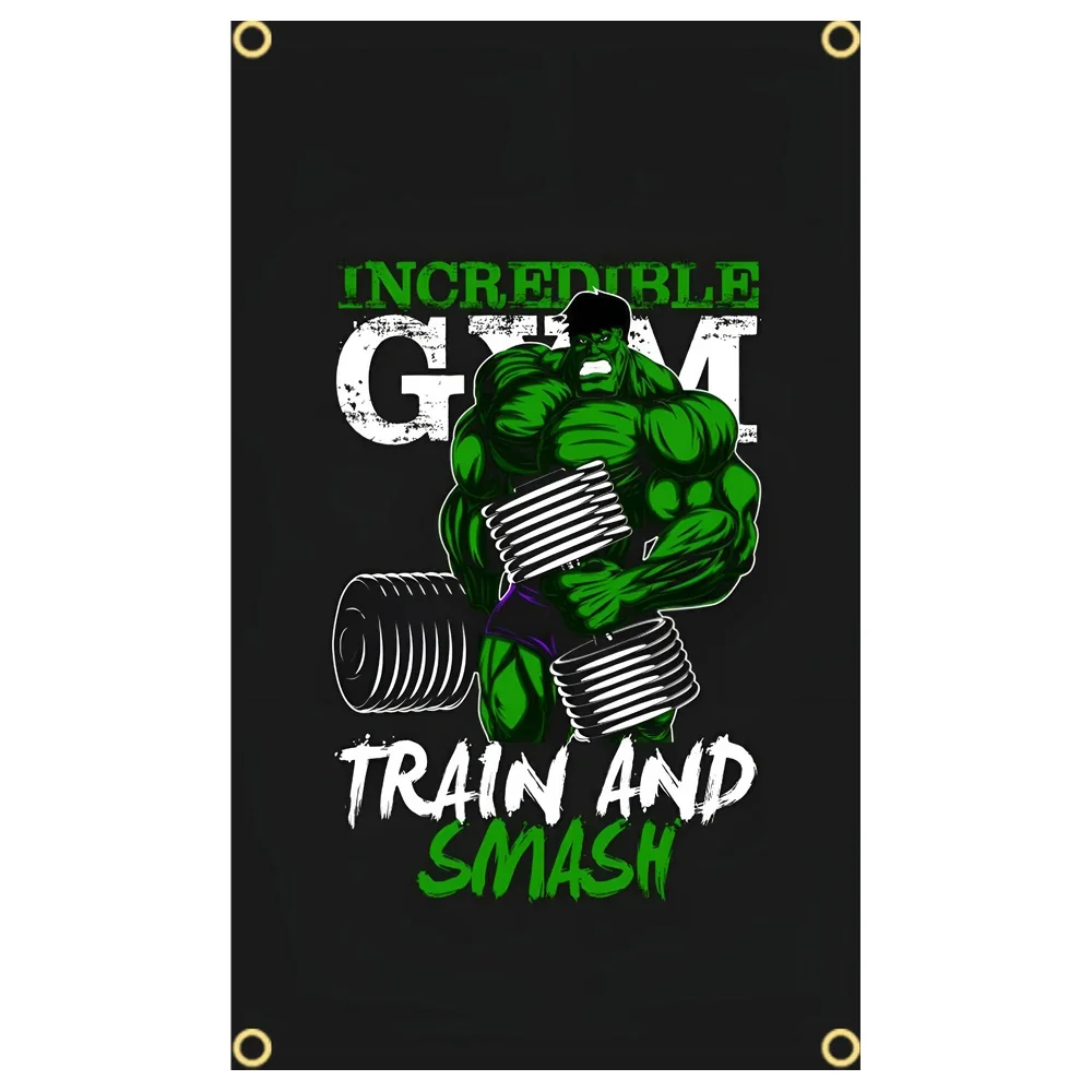 Bendera GYM tanda pesan Slogan - Outdoor Sport Club ulasan dan harga